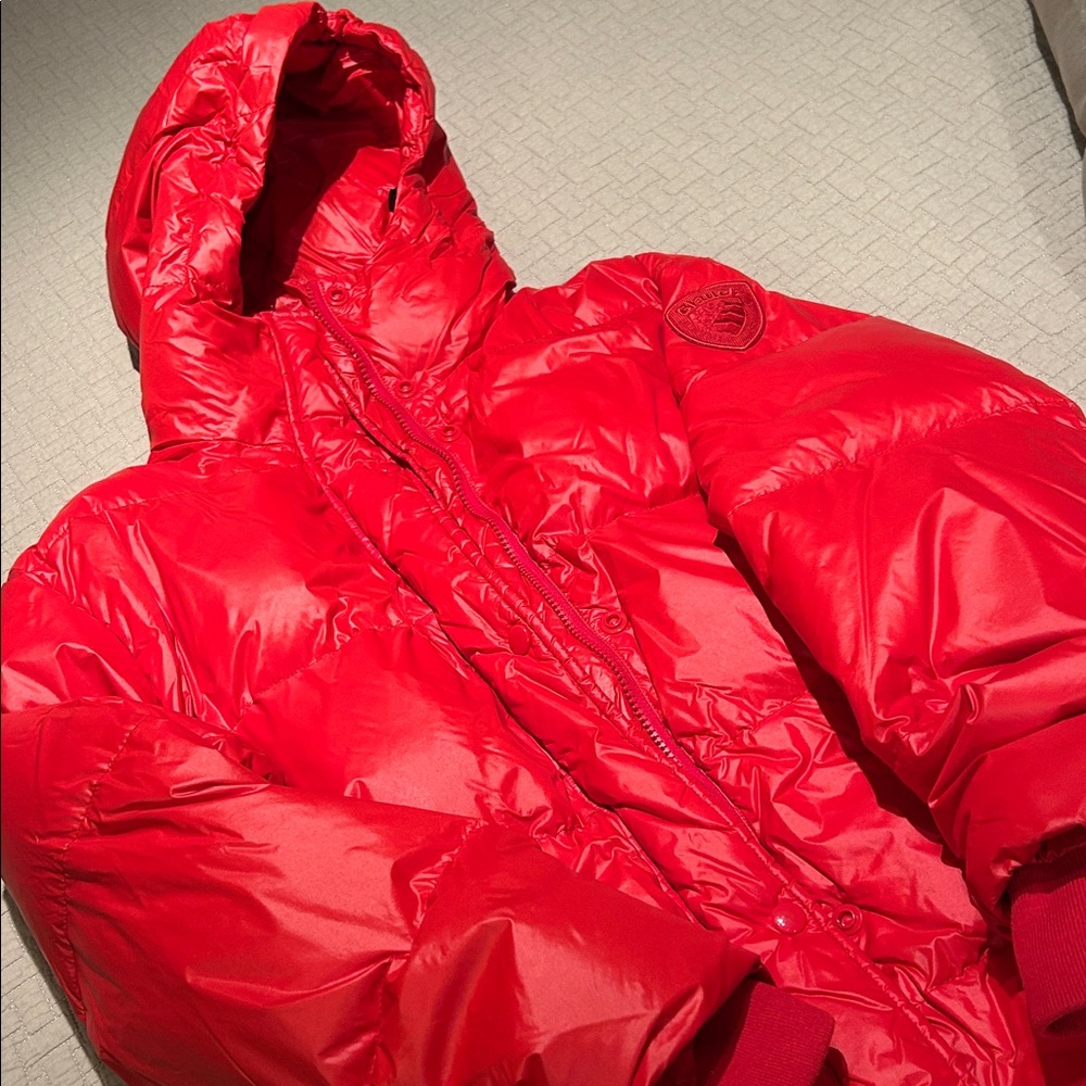 Blauer Vibrant Red Puffer Jacket